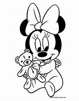 Coloring Mouse Baby Pages Mini Minnie Comments sketch template