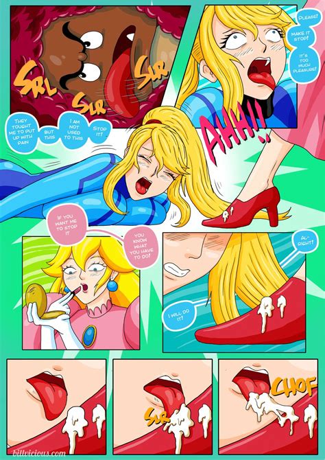 bill vicious nintendo fantasies peach x samus porn comic