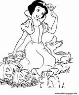 Halloween Princess Coloring Disney Pages Printable Print Color Book Getcolorings Info sketch template