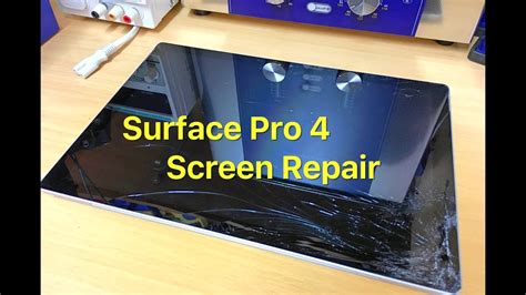surface pro  screen replacement start  finish youtube