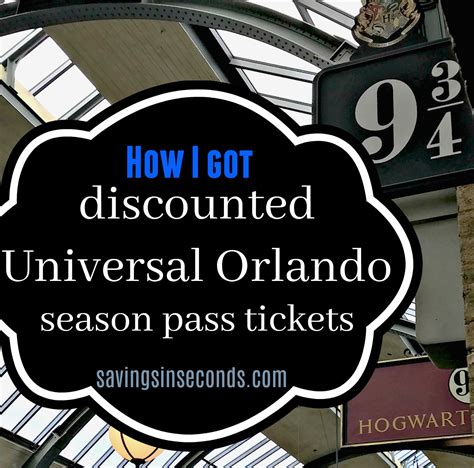 discounted universal studios orlando season pass