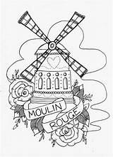 Rouge Moulin Tattoo Drawing Windmill Tattoos Rogue Piercing Paris Quotes May Paintingvalley Drawings Designs Visit Another Want Just sketch template