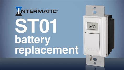 st programmable timer battery replacement youtube