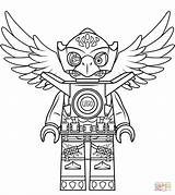 Chima Lego Coloring Eagle Pages Eris Printable Legends Color Drawing Characters Book Prints sketch template