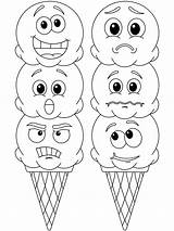 Emotion Scoops sketch template