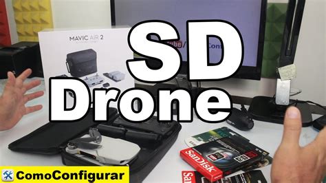 tarjeta sd  drone   memoria micro sd usar en  drone dji mini  youtube