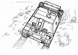 Tanque Ww2 Tanques Gun Colorir Ausmalbild Panzer Ausmalbilder Colorironline Kategorien Sturmtiger sketch template