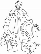 Coloring Pages Medieval Knight Giant Trolls Times Knights Wearing Them Kids Popular Books Coloringhome sketch template