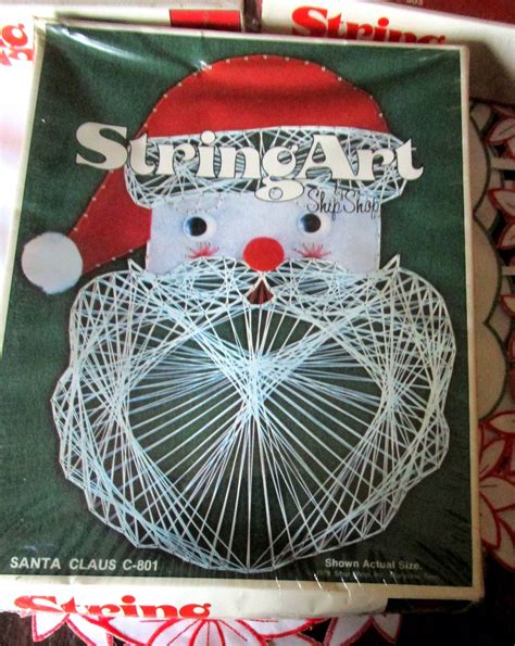 string art kits vintage crafts christmas crafts etsy