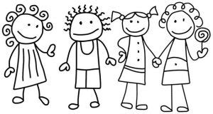 friends coloring pages  kids coloring pages