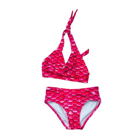 Buy Sun Tails Mermaid Swimsuit Girls Bikini Set Matching Scale