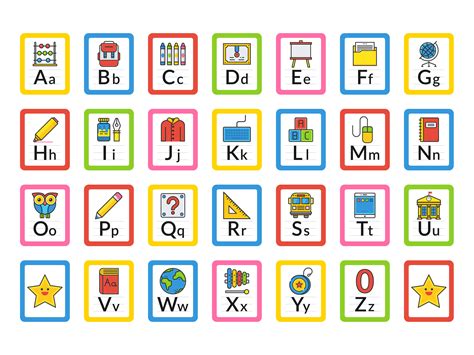 alphabet flash cards swipe  letter flash cards  tap