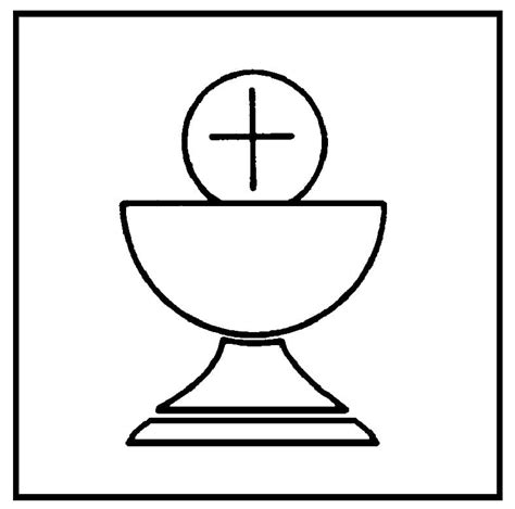 communion printable coloring page  printable coloring pages  kids
