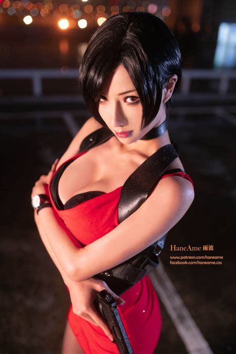 haneame cosplay resident evil ada wong cosplay by