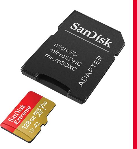 sandisk extreme micro sd card gb  sd adapter camdo solutions