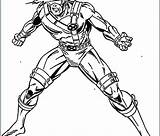 Coloring Pages Cyclops Nightcrawler Magneto Men Xmen Getcolorings Color Printable sketch template
