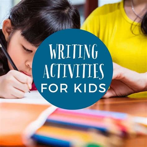 encourage preschool writing activities  kids