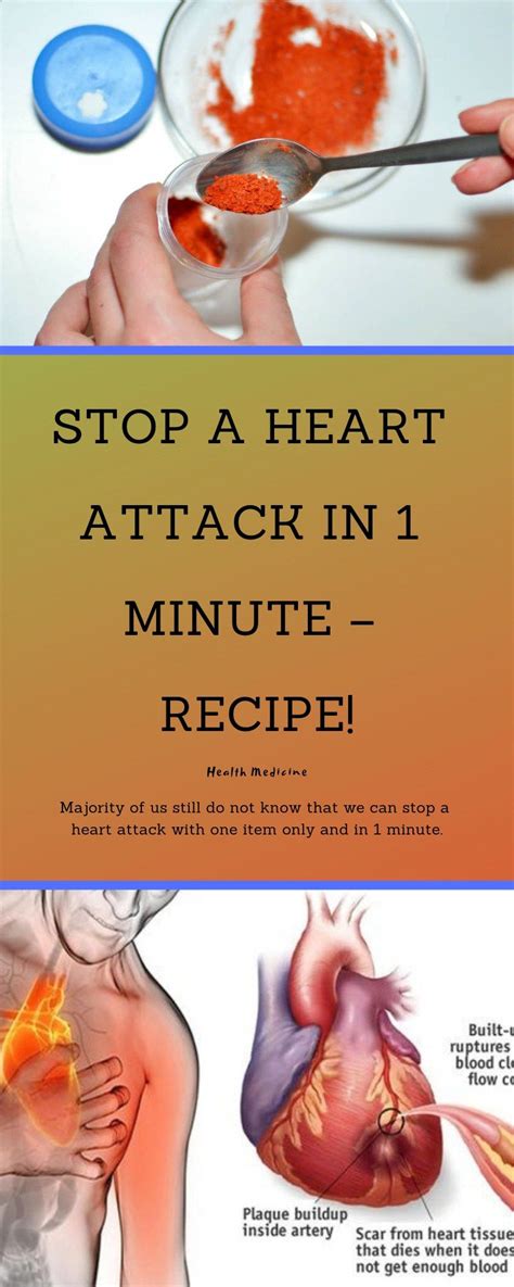 stop  heart attack   minute heart attack health health tips  women