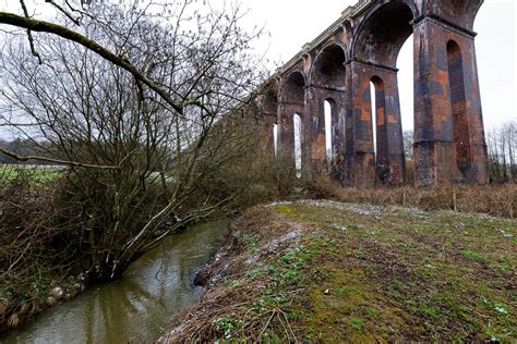 river ouse flowing   ouse valley viaduct  balc flickr