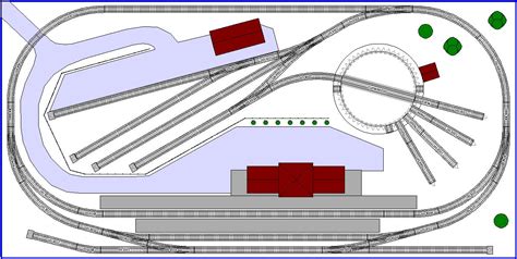 ultra small 4 x 2 n scale track plan 2