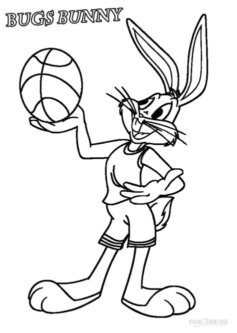 printable bugs bunny coloring pages  kids coolbkids