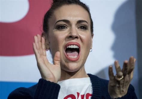 actress alyssa milano called for a female ‘sex strike for this