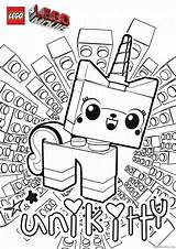 Lego Coloring Movie Coloring4free Pages Unikitty Related Posts sketch template