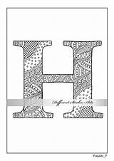 Zentangle Henna Adults sketch template