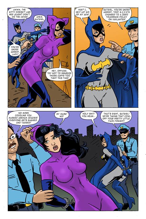 batgirl vs catwoman arrested development page 2 colors by