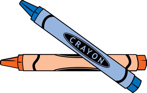 crayons clipart  images wikiclipart