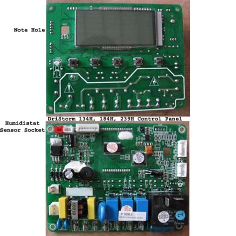 dristorm dehumidifier control panel circuit board  humidistat models
