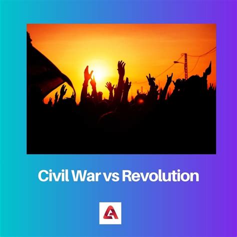 civil war  revolution difference  comparison