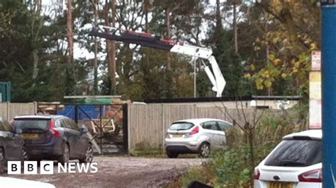 electrocuted crane driver seen shaking at controls bbc news
