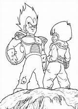 Dbz Goku sketch template