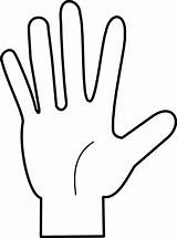 Finger Clipart Clip Middle Fingers Five Counting Hand People Two Sideways Cliparts Clipartix Cartoon Clipartmag Thumbs Plus Size Find Clipground sketch template