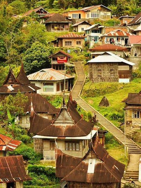 Desa Paling Indah Di Dunia Ada Di Sumatera Barat Indonesia Lifestyle