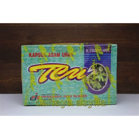 Jual Tcu Ten Kapsul Asam Urat Original Shopee Indonesia