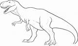 Coloring Pages Dinosaur Dinosaurs Printable Kids sketch template