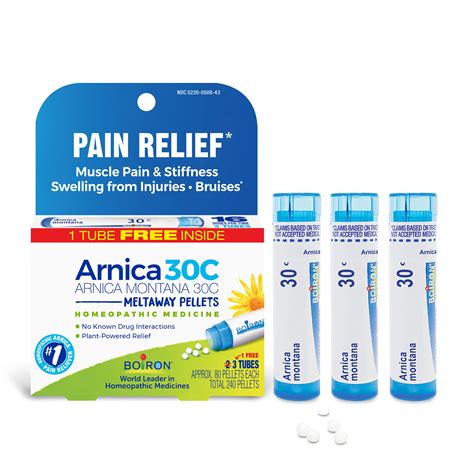 buy boiron arnica montana  pathic medicine   muscle pain