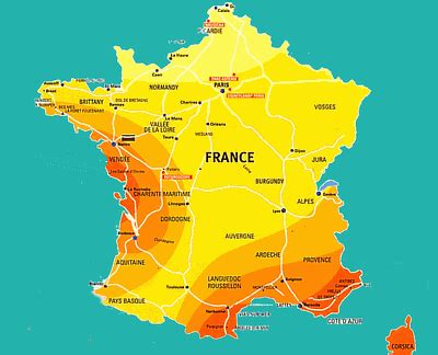 vendee france map
