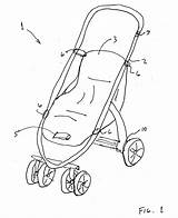 Stroller Drawing Getdrawings sketch template