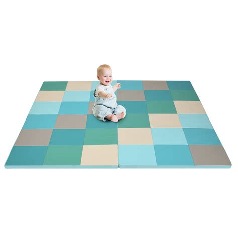 gymax  toddler foam play mat baby folding activity floor mat home daycare school walmartcom