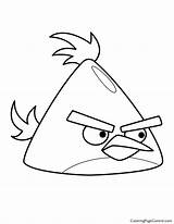 Angry Birds Drawing Coloring Pages Chuck Bomb Bird Dinokids Yellow Getdrawings Getcolorings Close Drawings sketch template