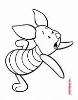 Piglet Coloring Pages Disneyclips Falling Funstuff sketch template