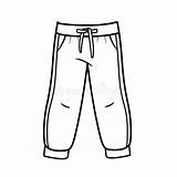 Sweatpants Blanco Pantalones Drawstring Contorno Cordón Chándal Clothes Sudaderas sketch template