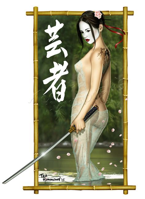 geisha by ted1air dragonbro
