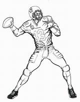 Coloring Football Pages Player Cowboys Printable Nfl Players Drawing Color Print Wisconsin Badgers Line Getcolorings Sheets Getdrawings Coloringme Follow sketch template