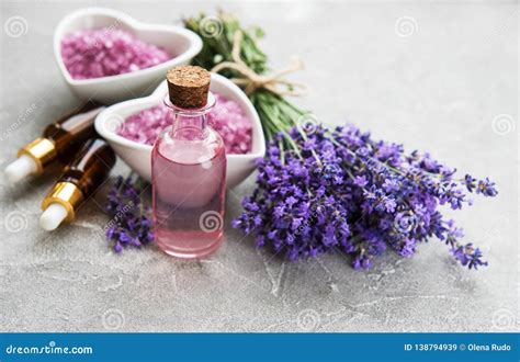 lavender spa concept stock image image  cosmetics