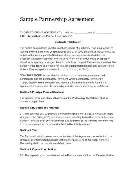 agreement examples   examples