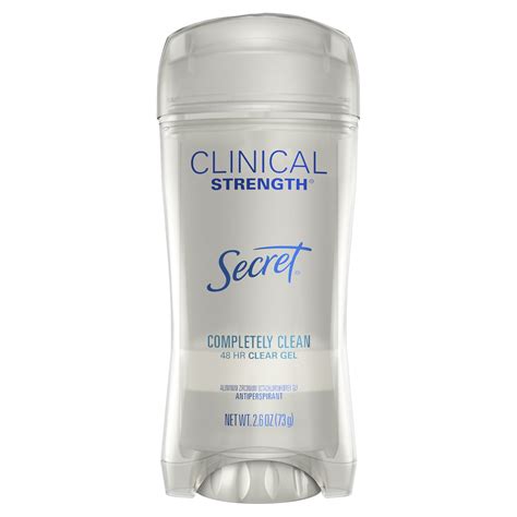 secret clinical strength antiperspirant  deodorant  women clear